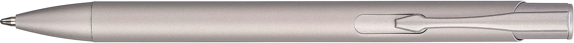 Balpen Gladys | Gerecycled | Rubberfinish zilver