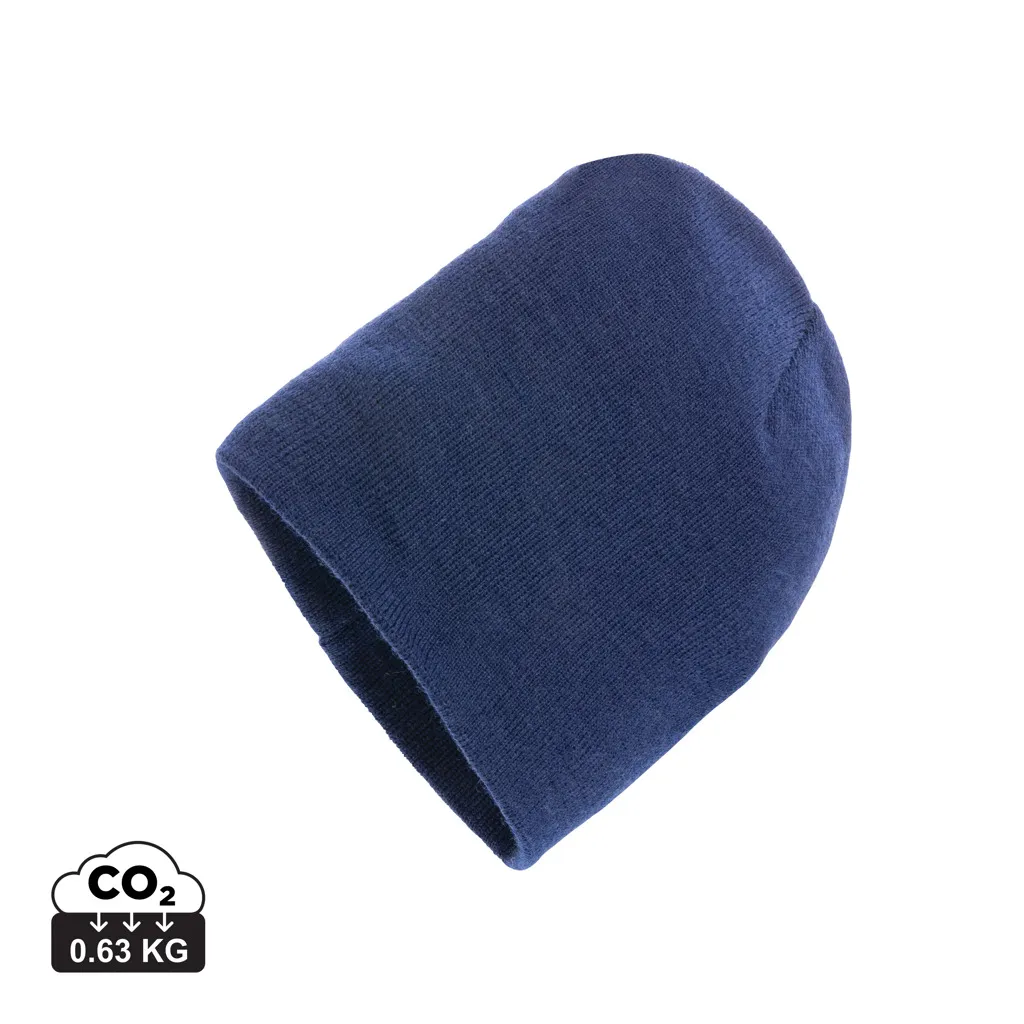 Impact AWARE™ Polylana® klassieke beanie donkerblauw