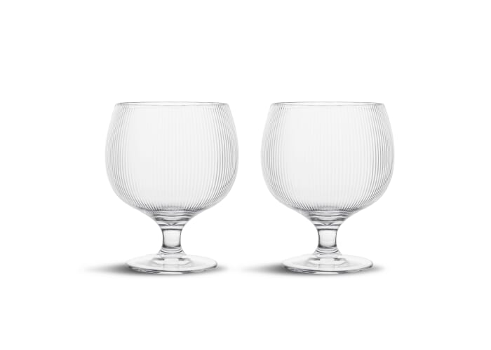 Billi wijnglas set van 2 Transparant