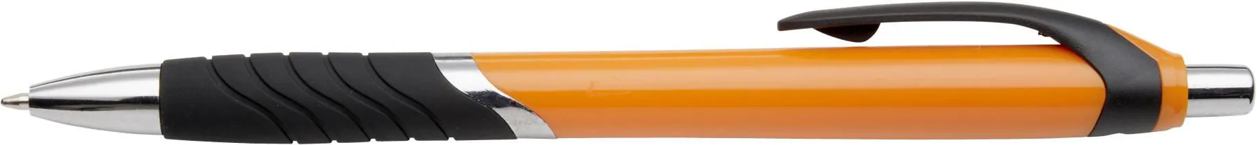 Balpen Thiago | Rubberen grip oranje