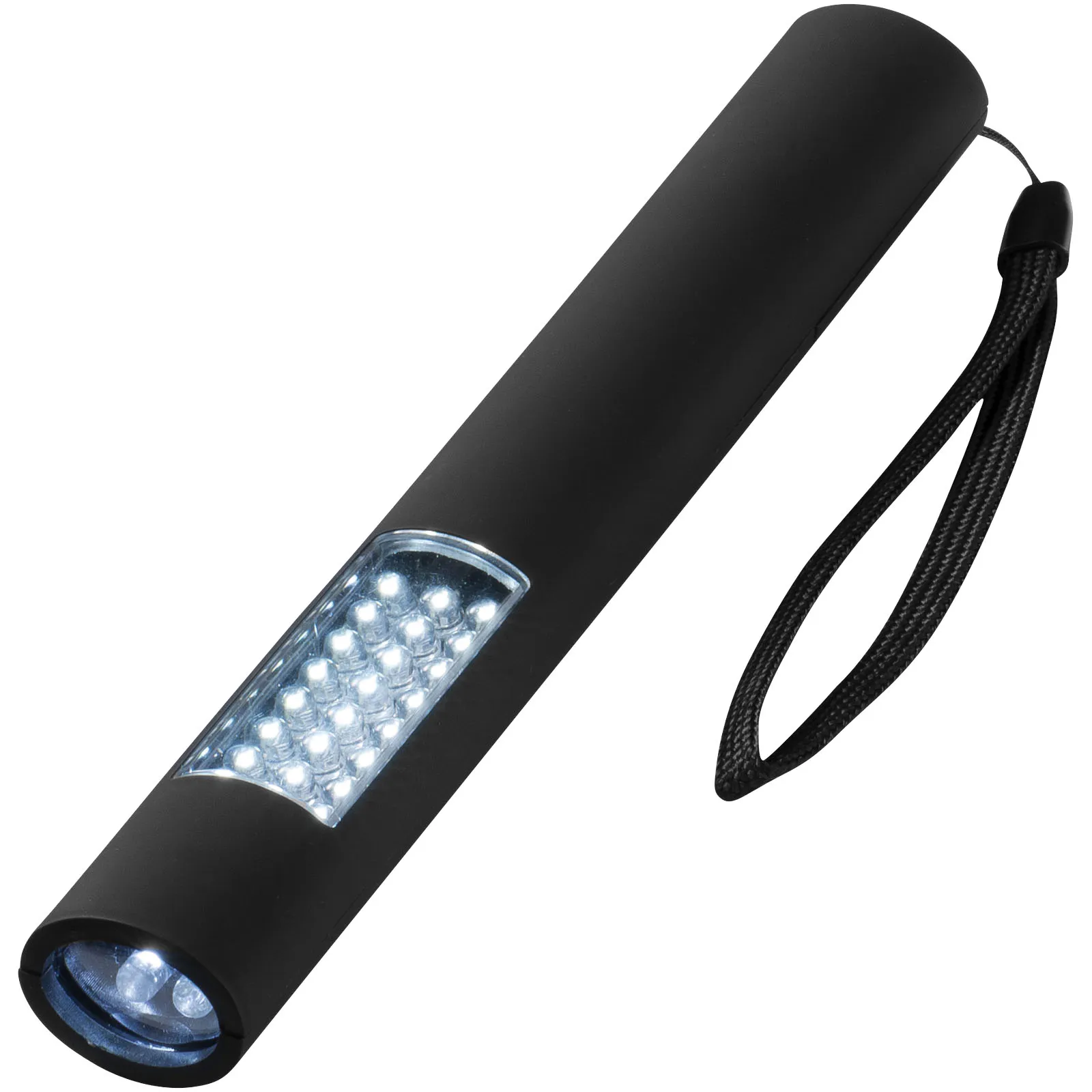 Lutz 28-LED magnetische zaklantaarn Zwart