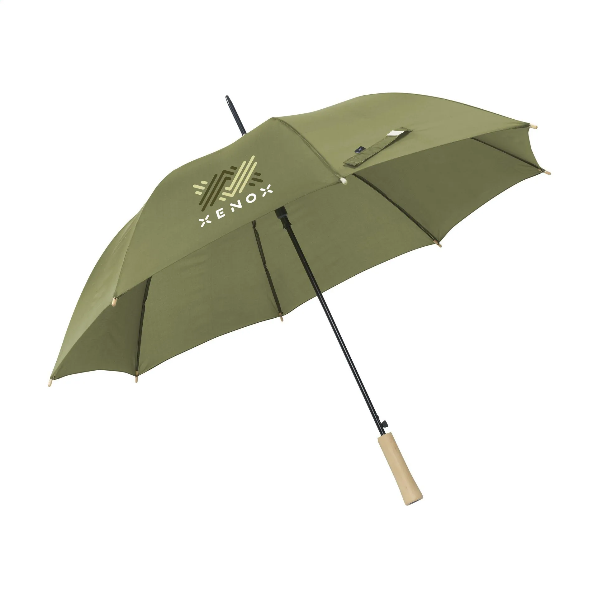 Everest RCS RPET paraplu 23 inch olijfgroen