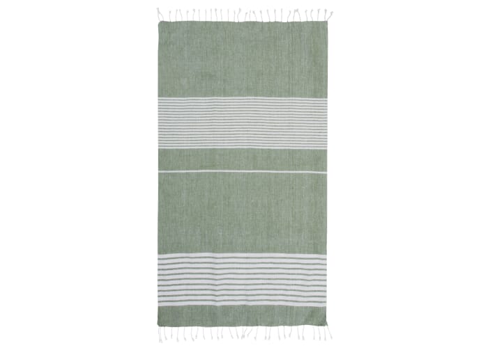 Sagaform Ella grote hamamdoek  145x250cm Groen
