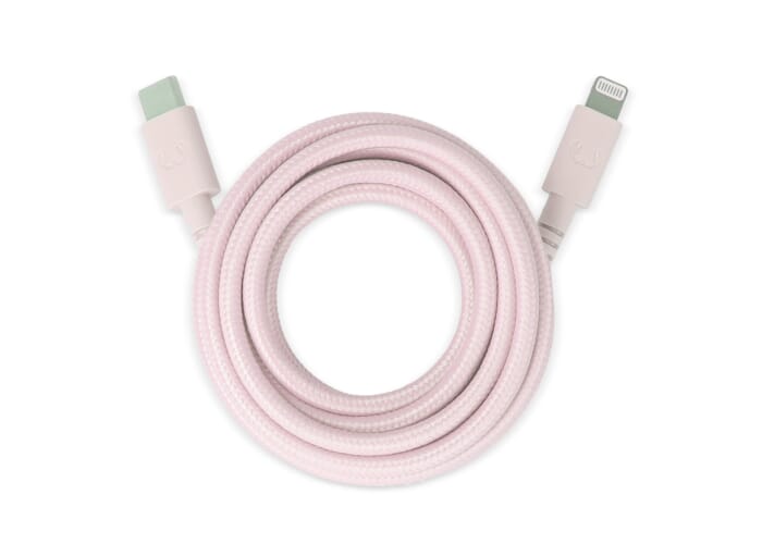 2ULC200 | Fresh 'n Rebel USB-C to Apple Lightning kable 2.0m Pastel rose