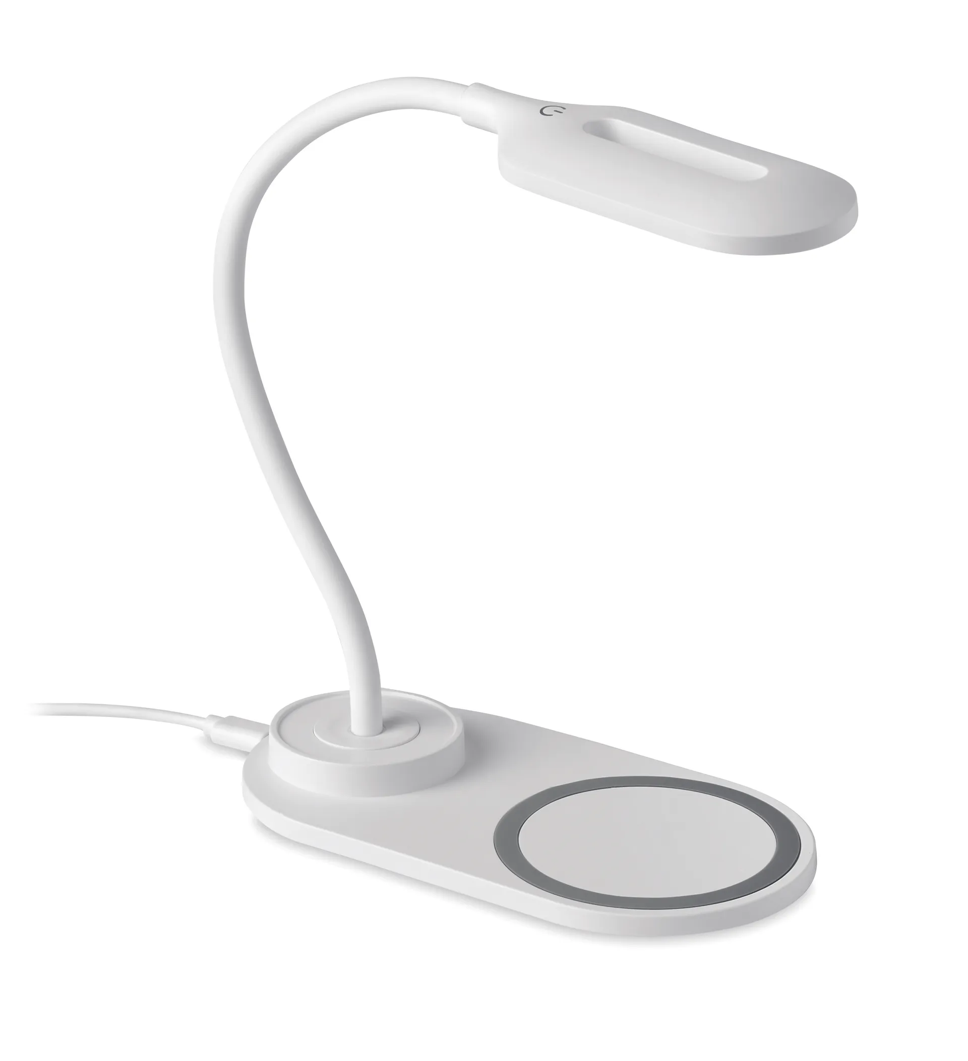 Bureaulamp met 10W lader Wit
