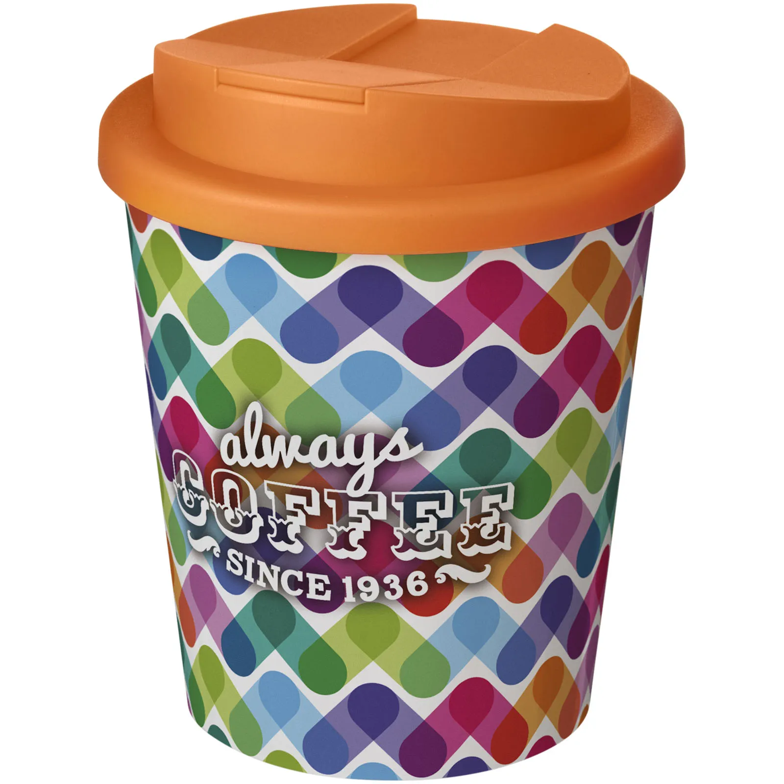 Brite-Americano® Espresso 250 ml geïsoleerde beker Wit