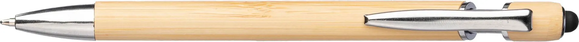 Bamboe balpen Manuela bruin