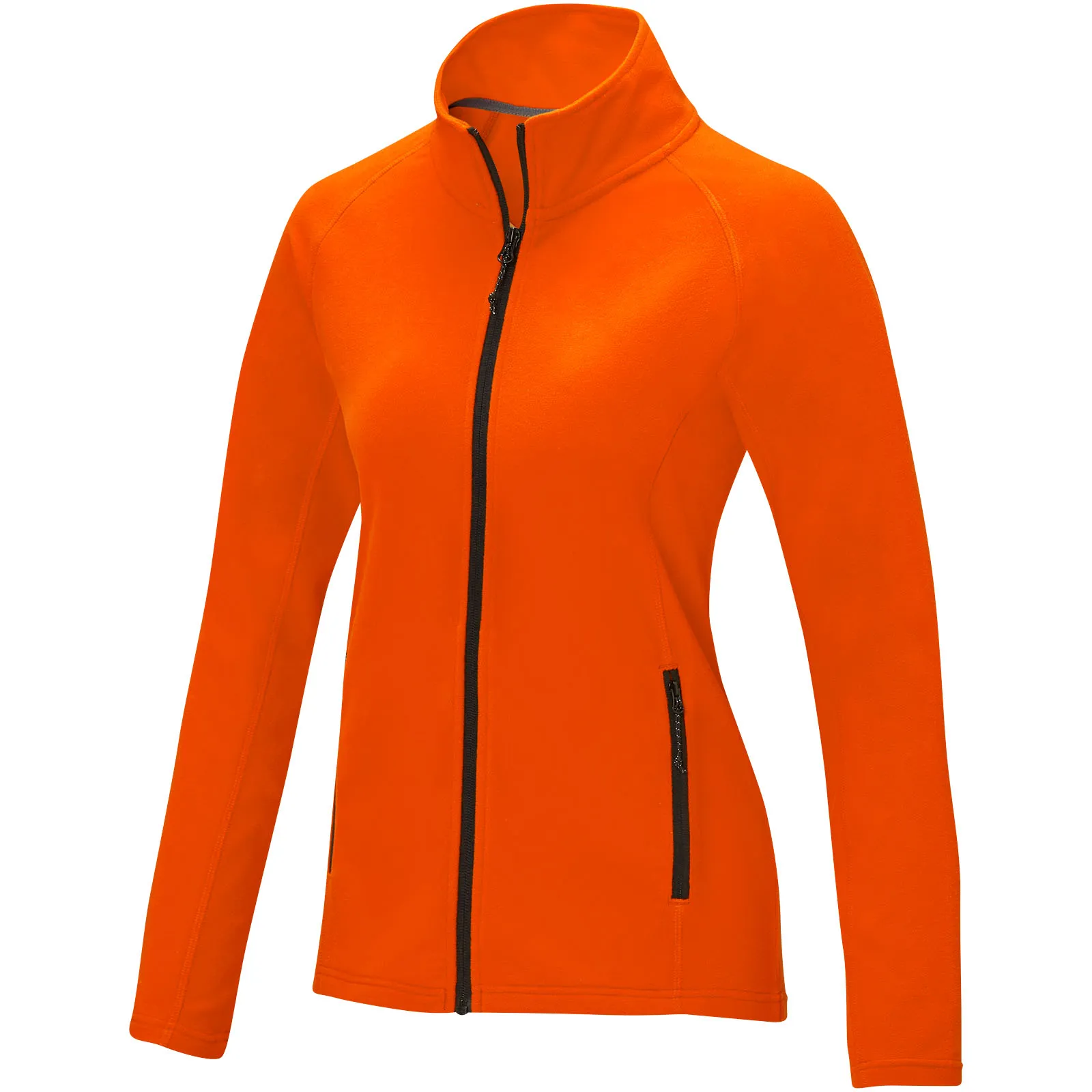 Zelus dames fleece jas Oranje