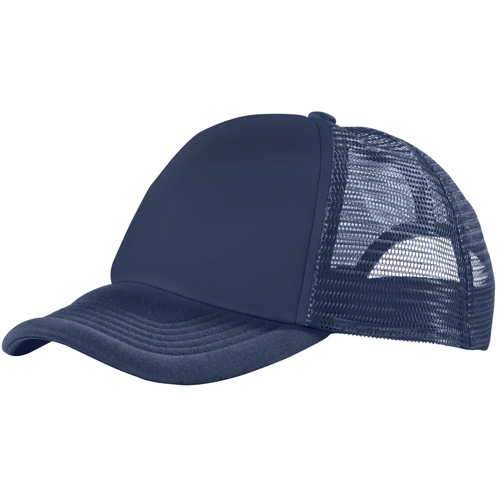 Trucker 100 g/m² 5 panel cap Marineblauw