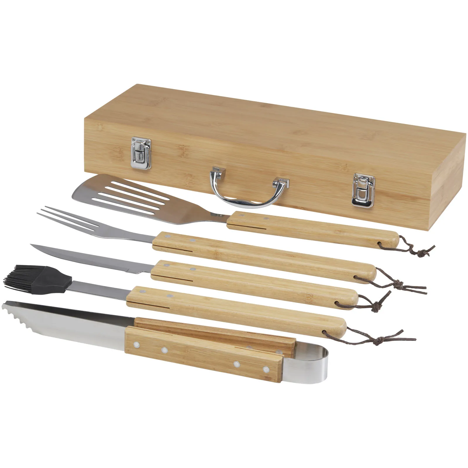 Churras 5-delige barbecueset Natuur