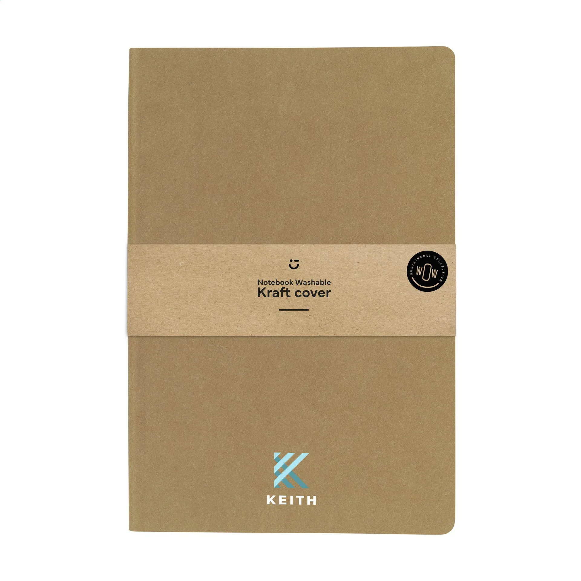 Notebook GRS Washable Kraft Cover A5 notitieboek naturel