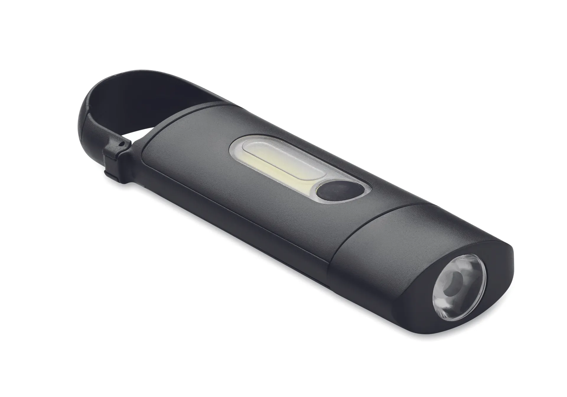 Zakformaat COB zaklamp Zwart