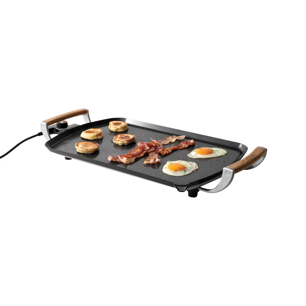 BOSKA Electric Grillplaat Pro (EU Type F) zwart