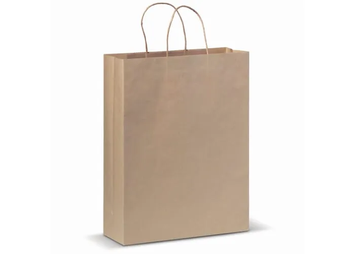Papieren kraft tas 100g/m² 32x12x41cm