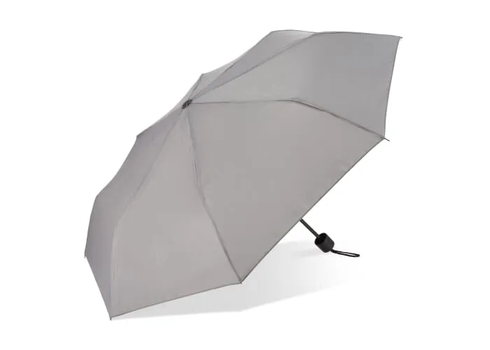 Congo 190T Pongee 21" Opvouwbare paraplu Grijs