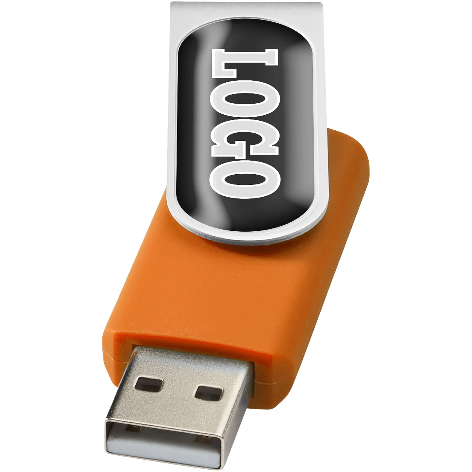 Rotate Doming USB Oranje