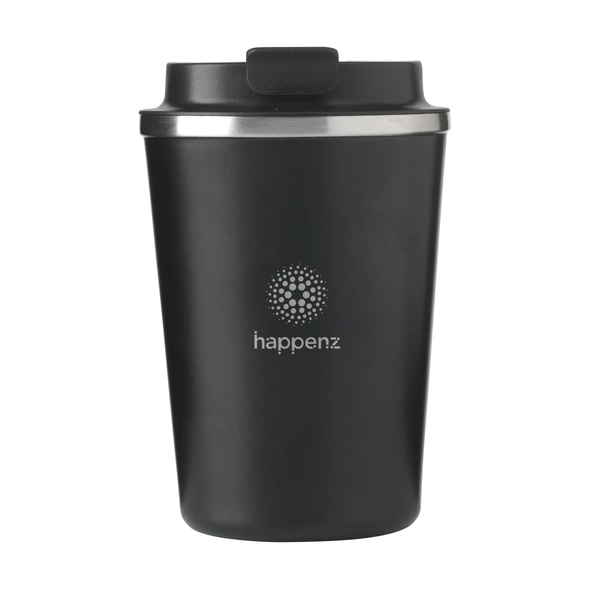 Kaffi RCS Recycled Coffee Mug 300 ml thermosbeker zwart