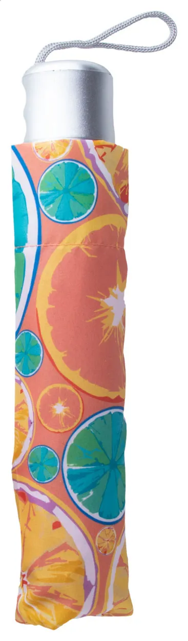 Kleurrijke parapluhoes met citrusvruchten en trekkoord