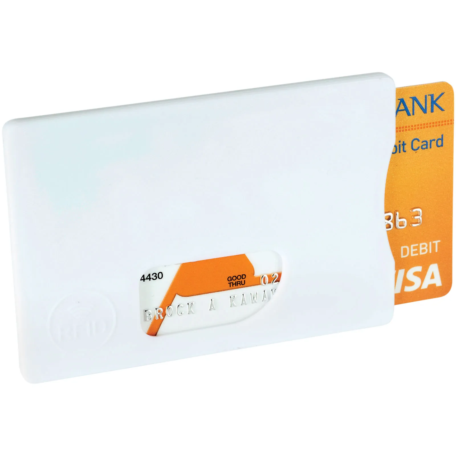 Zafe RFID kaarthouder Wit