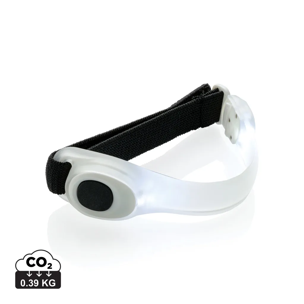 Veiligheids LED armband wit