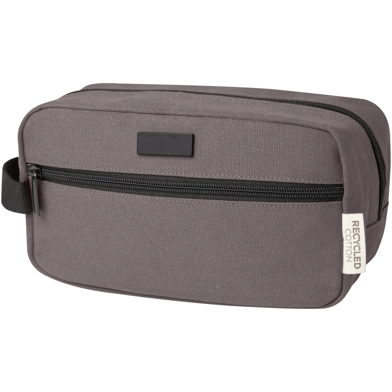 Joey GRS gerecycled canvas reisetui voor accessoires 3,5 l Grijs