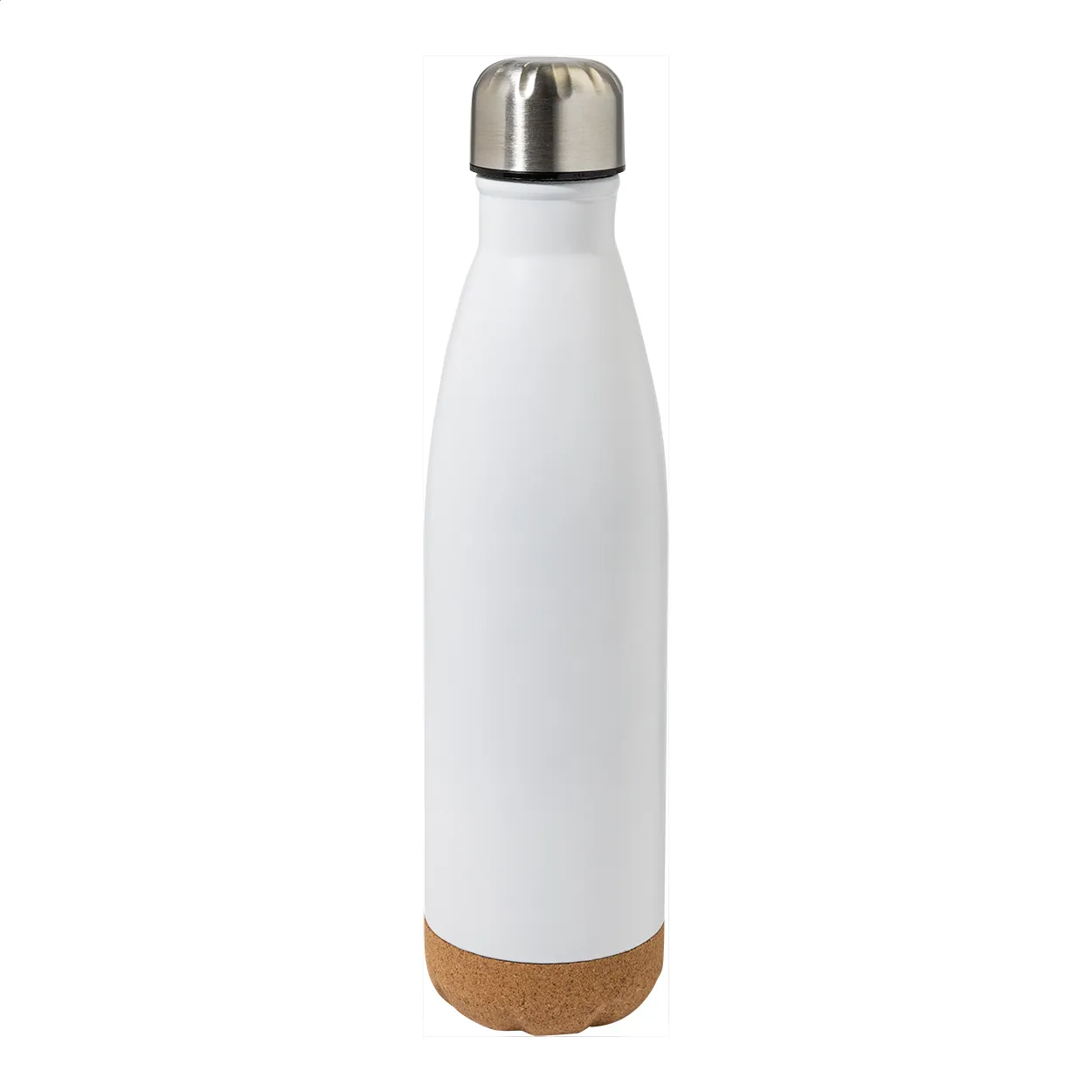 Nocov roestvrijstalen fles wit