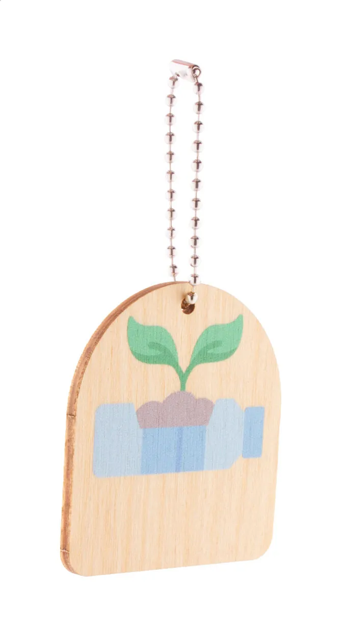 EcoRing sleutelhanger, planten natuurlijk