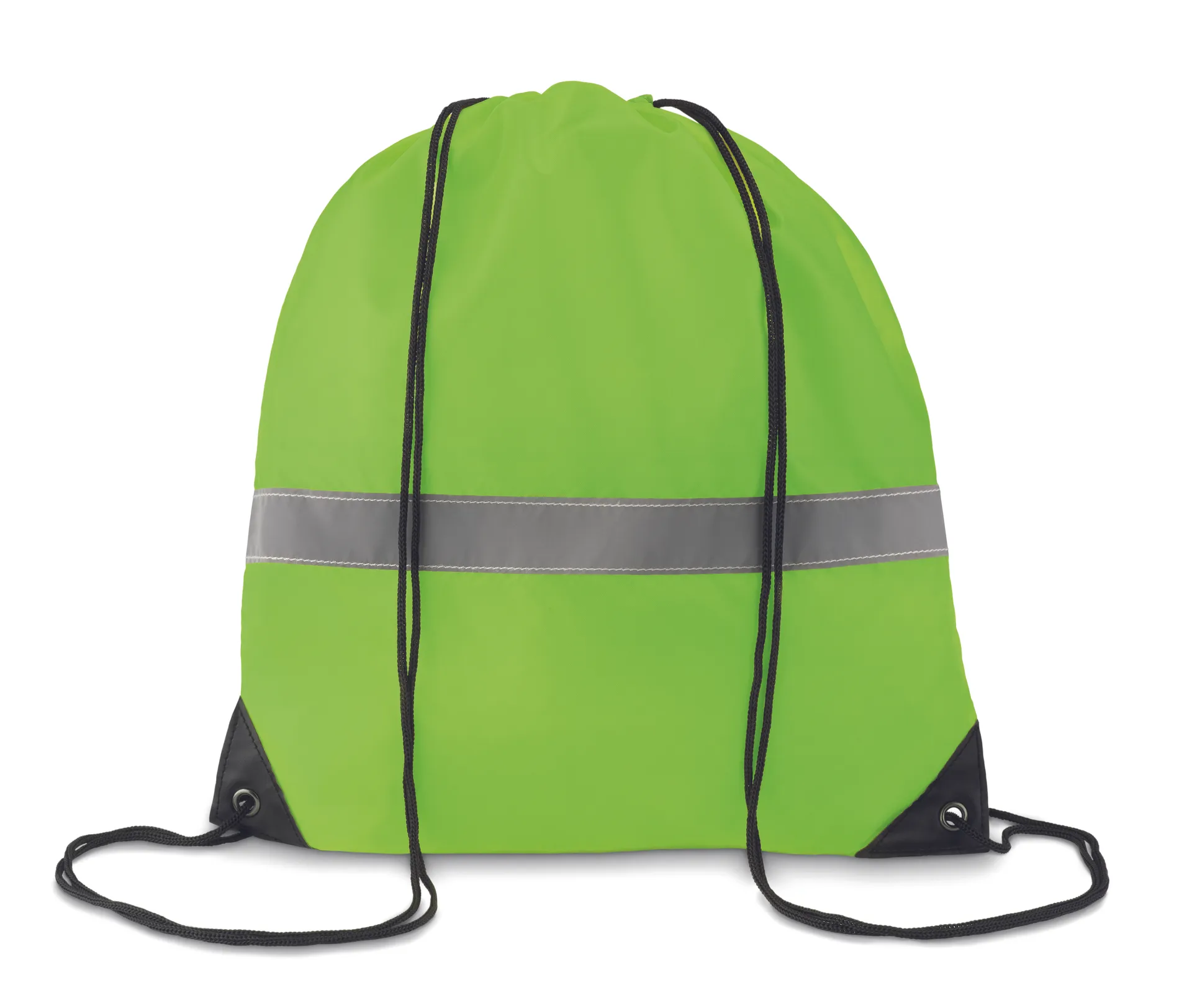 Rugzak met koord Neon Geel