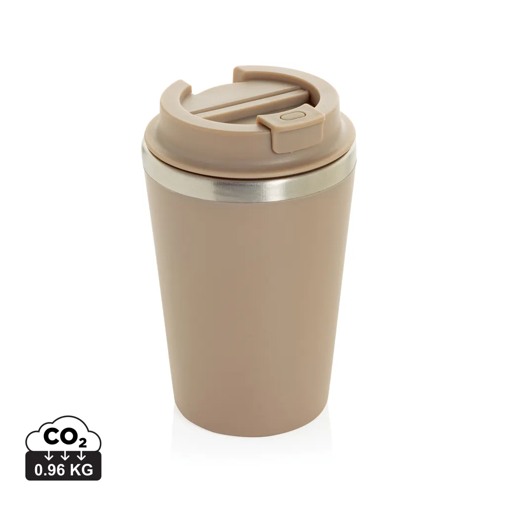 Java RCS recycled dubbel wandige beker 350ML greige