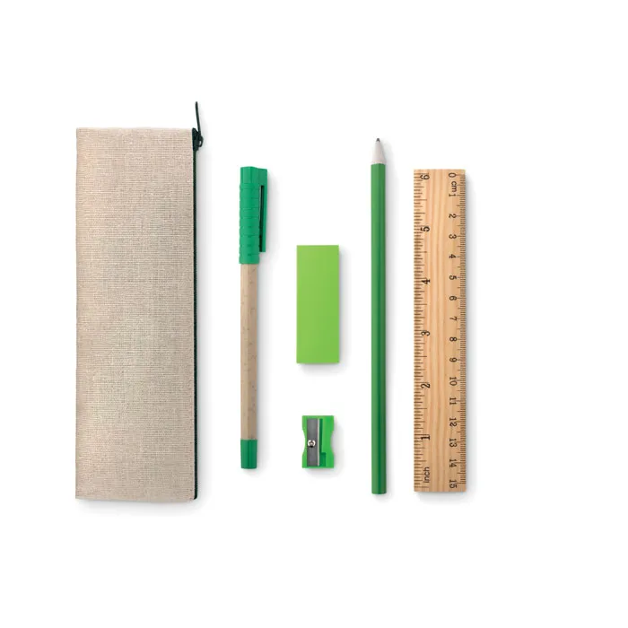 Bureauset, 6-delig Beige