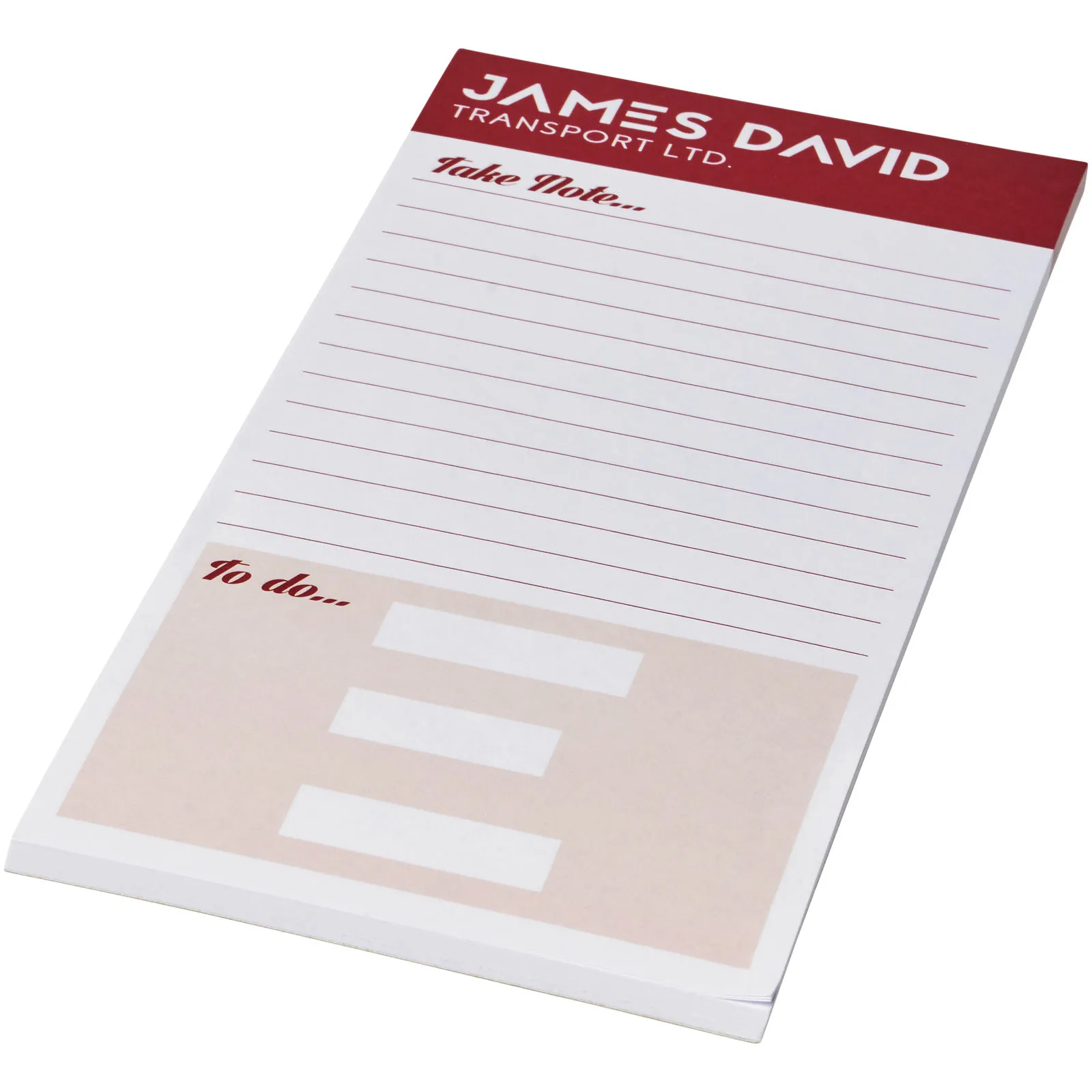 Desk-Mate® 1/3 A4 kladblok Wit