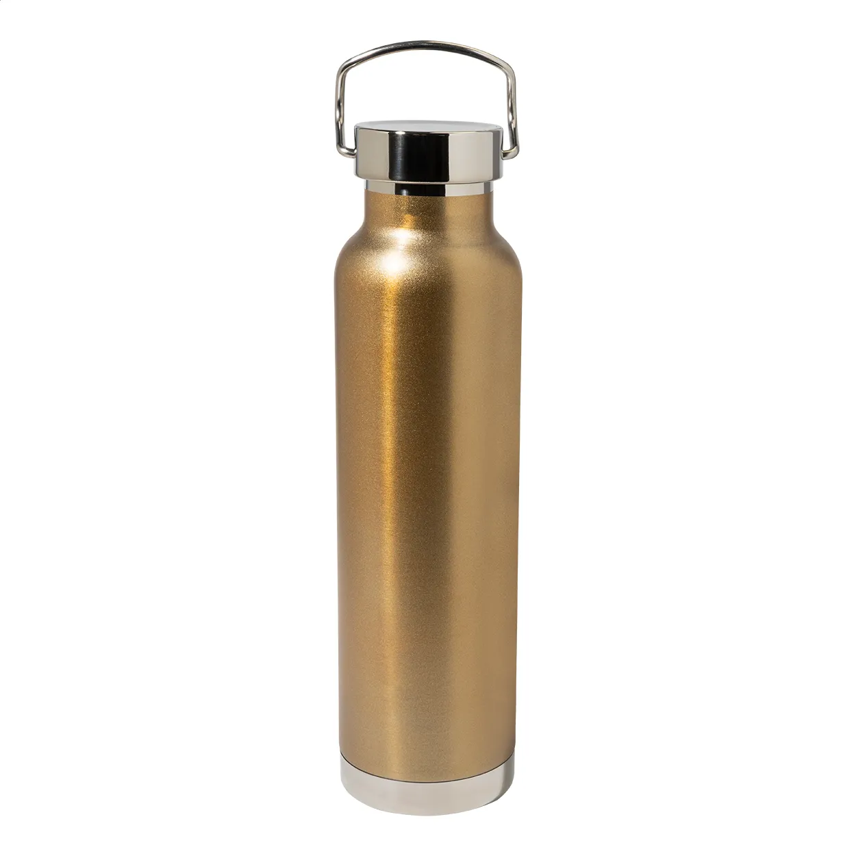 Cuppar koper geïsoleerde fles goud