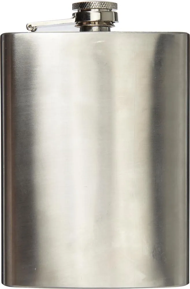 Heupflacon Benedict | Rvs 304 | 240 ml zilver