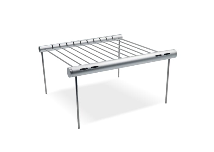 Draagbare barbecue Zilver