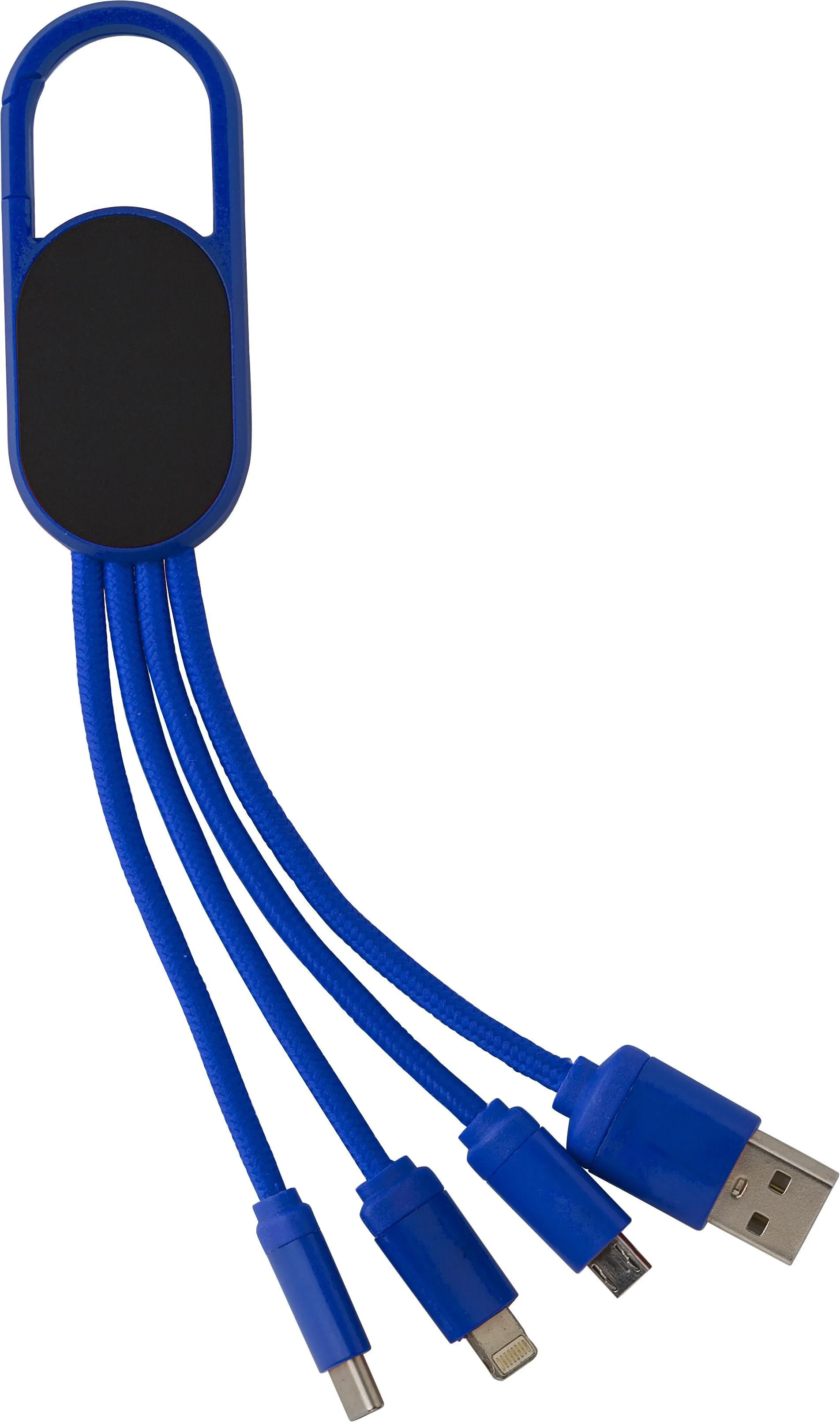 Oplaadkabel Idris | 4-in-1 blauw