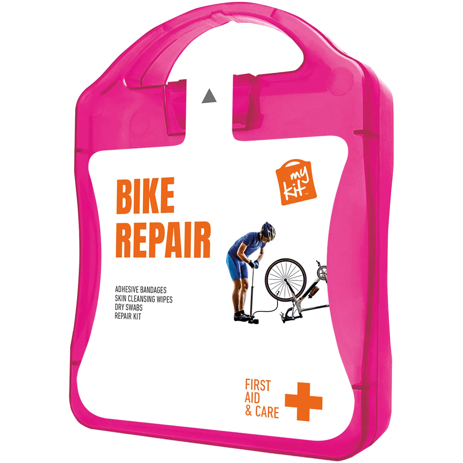 MyKit Fiets reparatie set Transparant magenta
