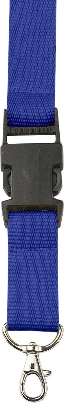 Lanyard Bobbi kobaltblauw