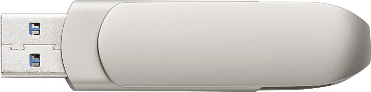 Zinklegering USB-stick Harlow zilver