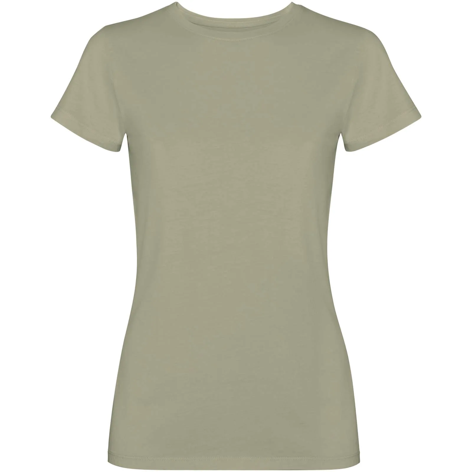 Fiyi 180 g/m² damesshirt met korte mouwen Khaki