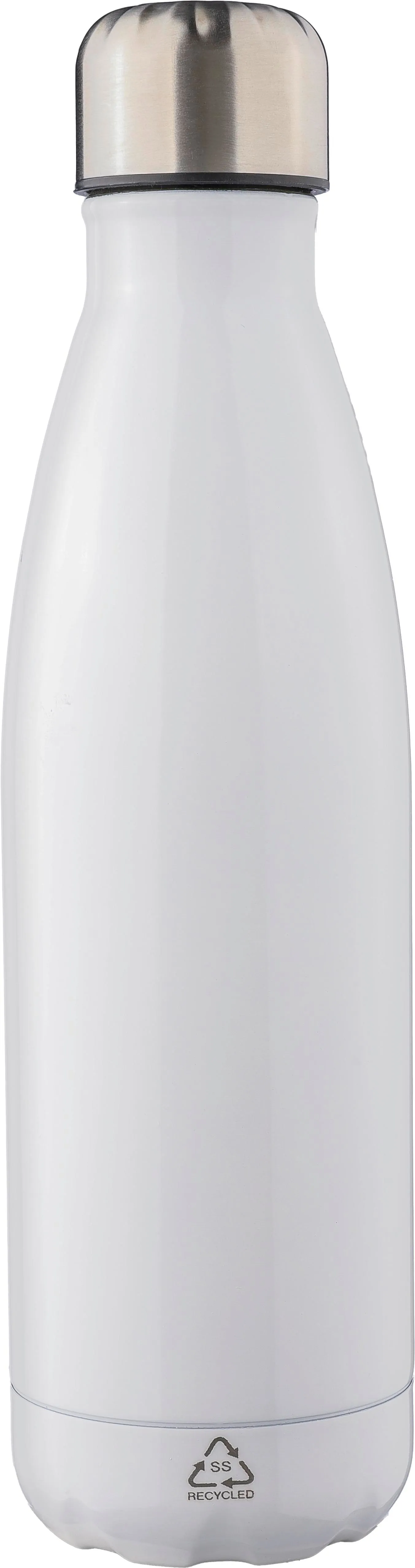 Dubbelwandige fles Lombok | Gerecycled | 500 ml wit