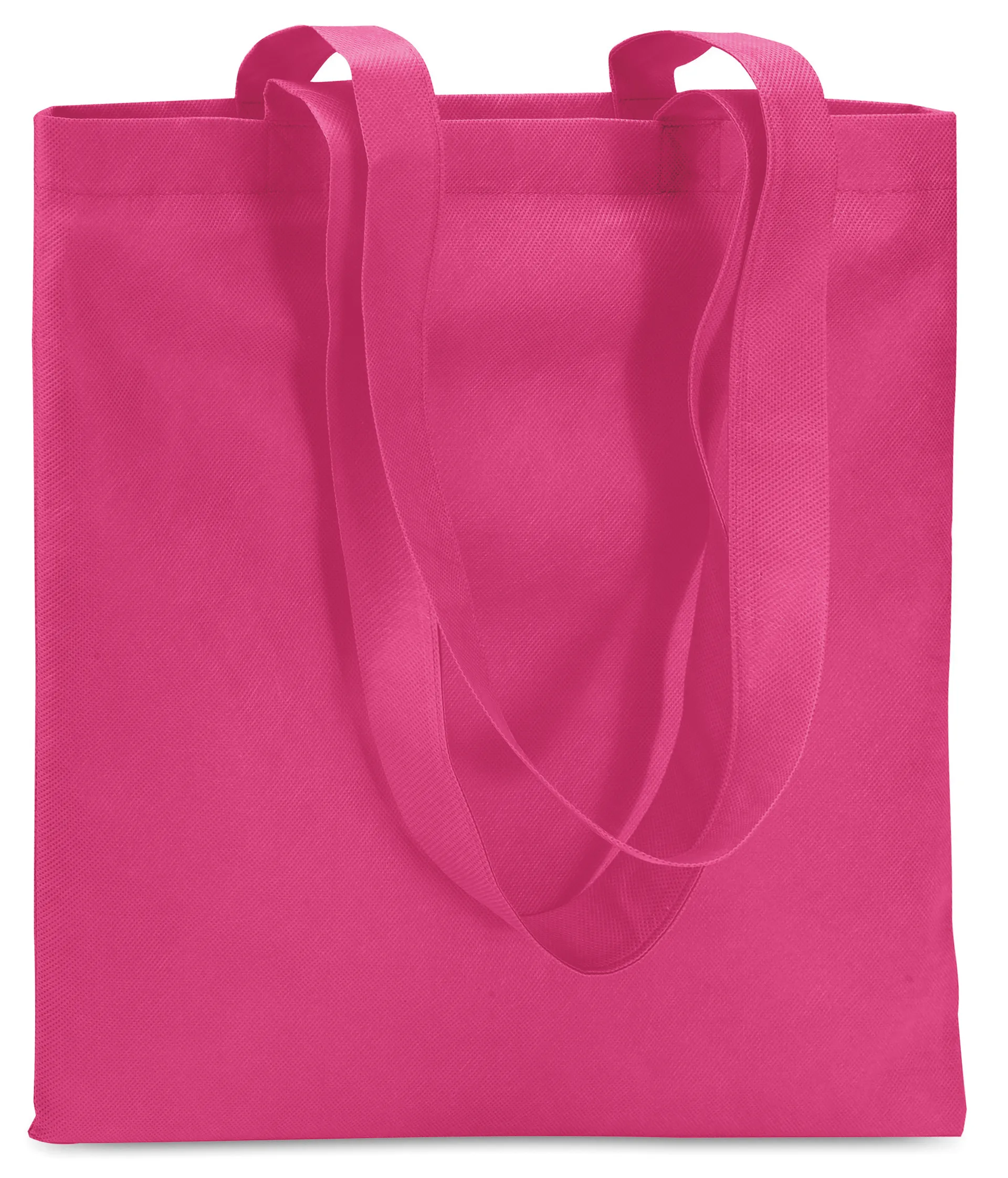 Non-woven boodschappentas Fuchsia