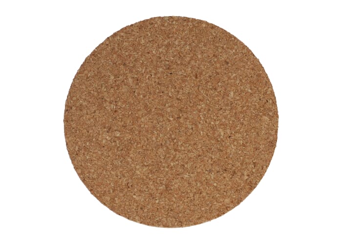 Ronde onderzetter van kurk Natuur