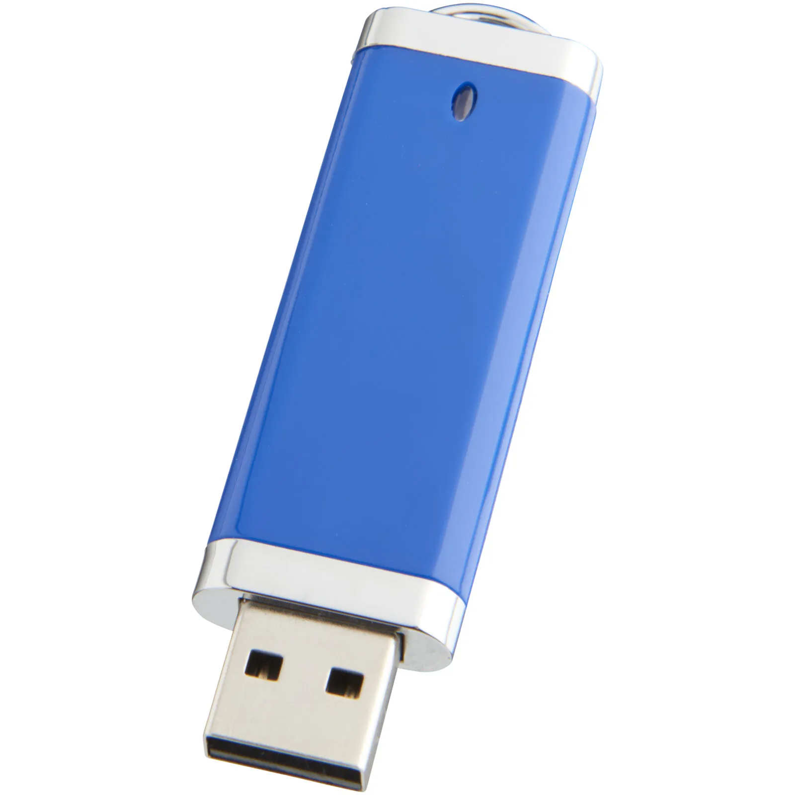 Flat USB stick Blauw