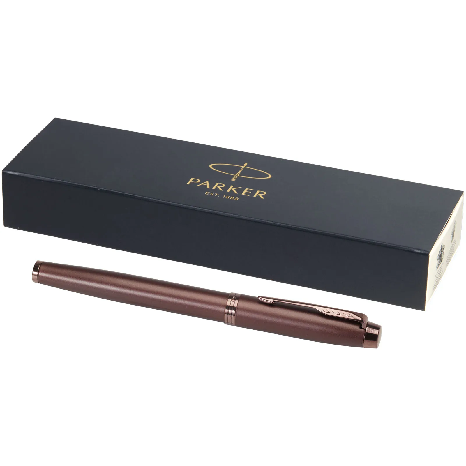 Parker IM rollerbalpen (zwarte inkt) Bordeaux rood