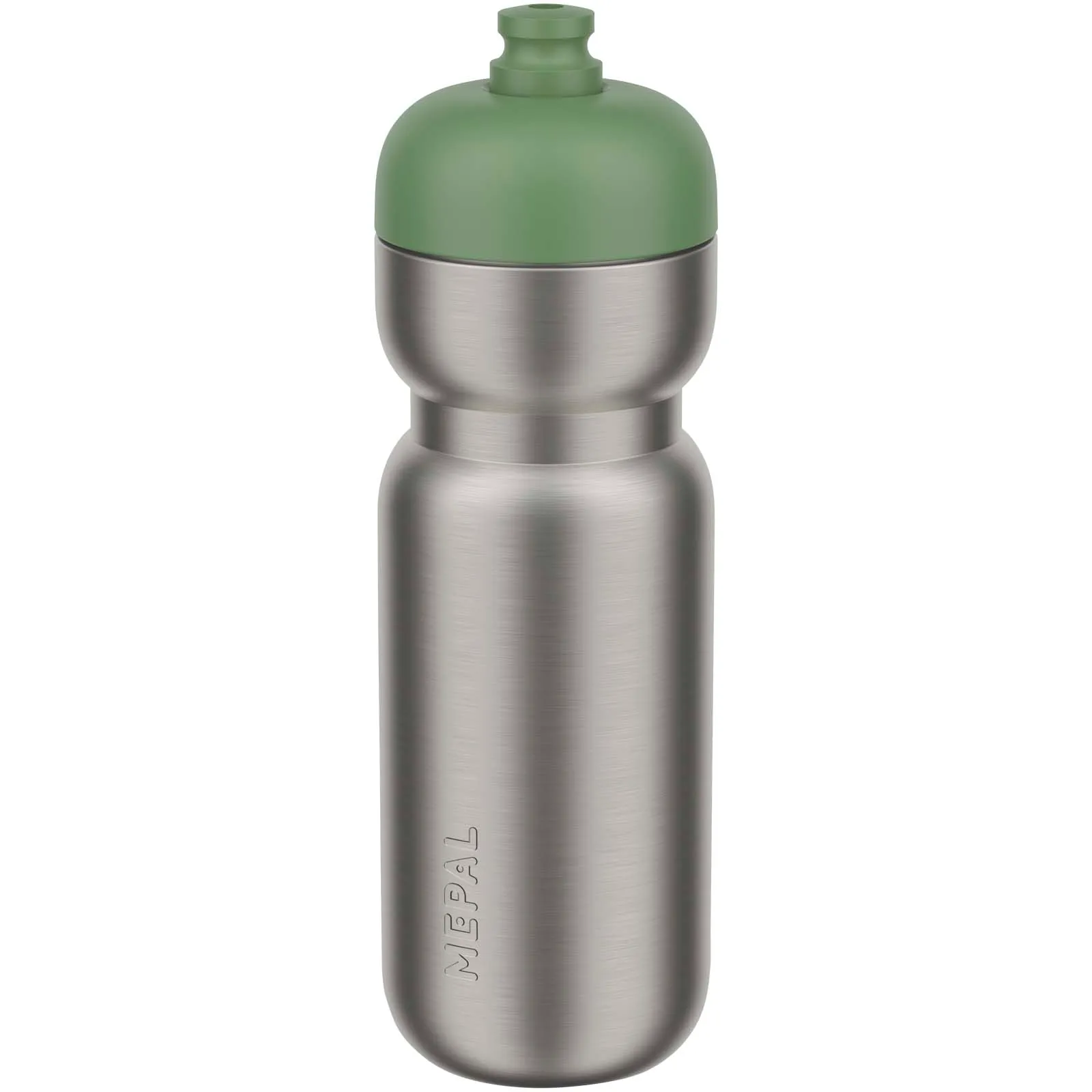 Mepal Pull 800 ml roestvrijstalen sportfles Mosgroen