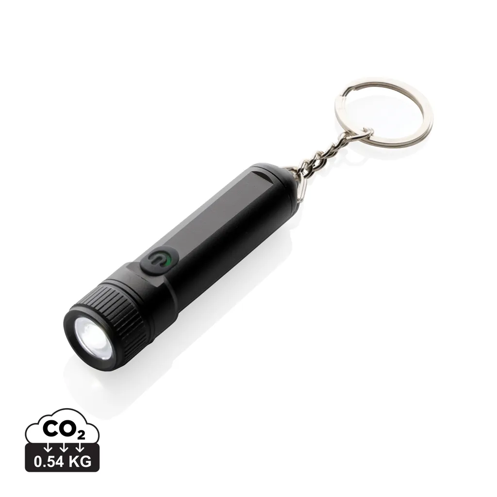 Gear X oplaadbare ultra felle zaklamp zwart