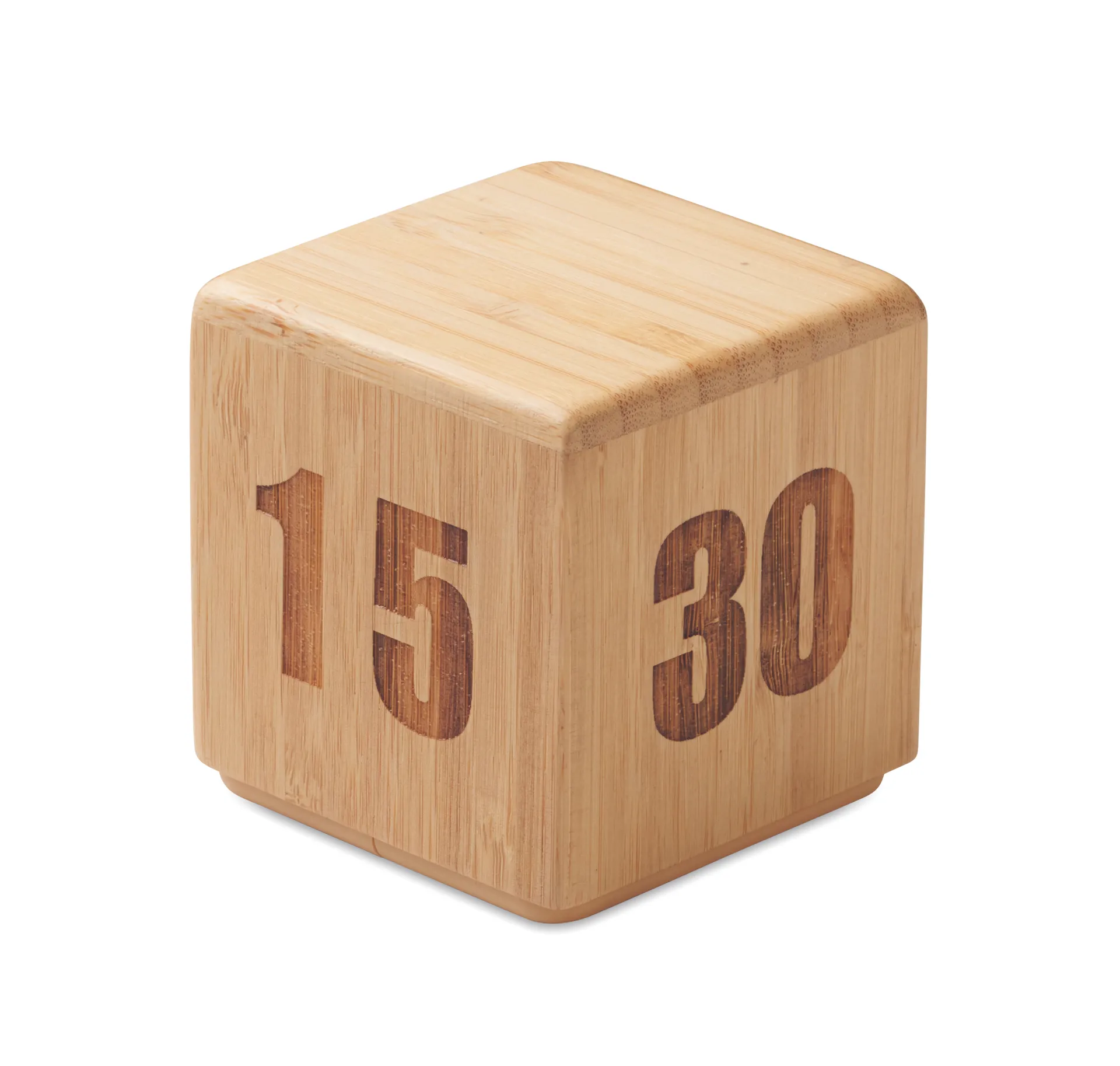 Bamboe twist snooze timer Hout
