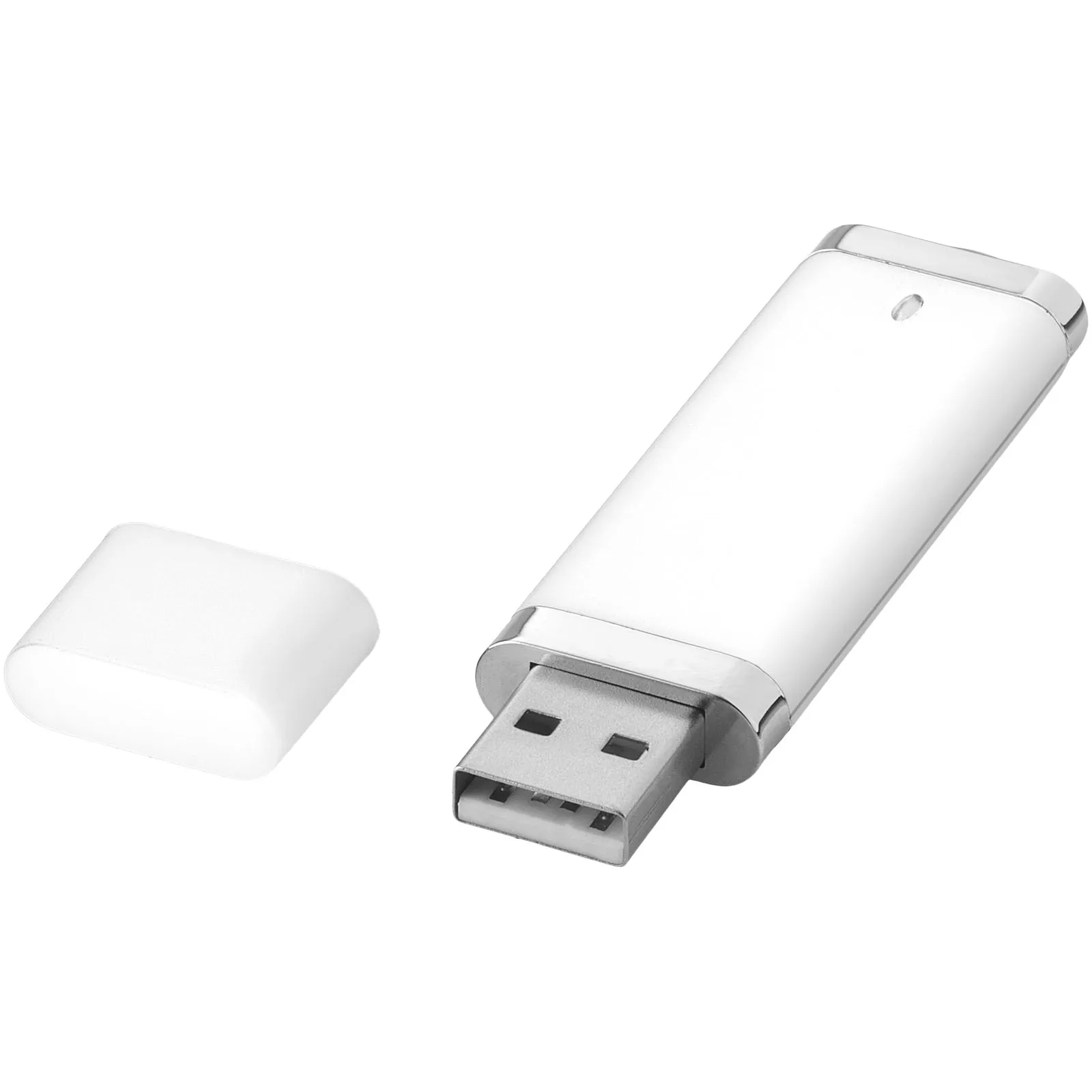Flat USB 4GB Wit