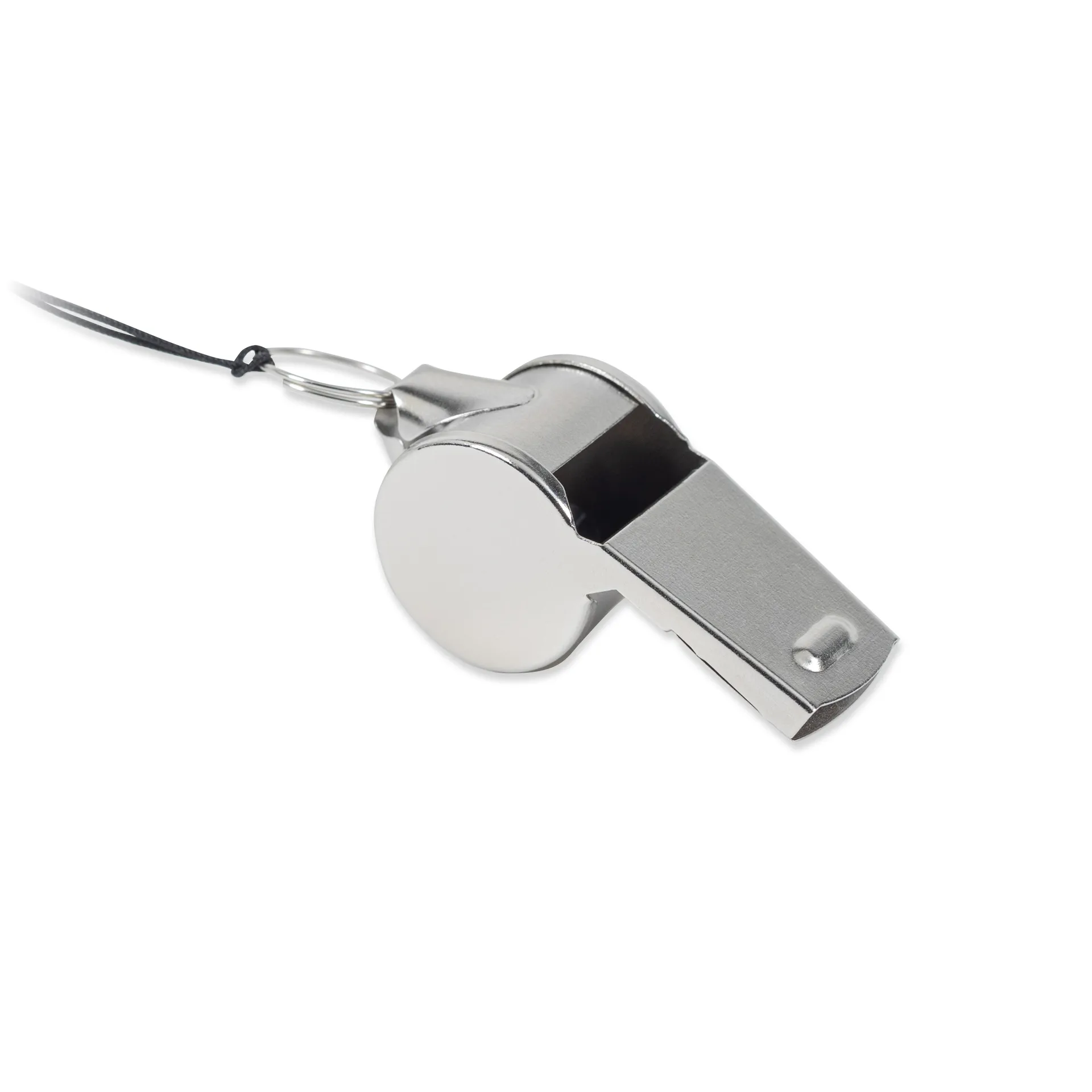 Metalen fluitje Zilver