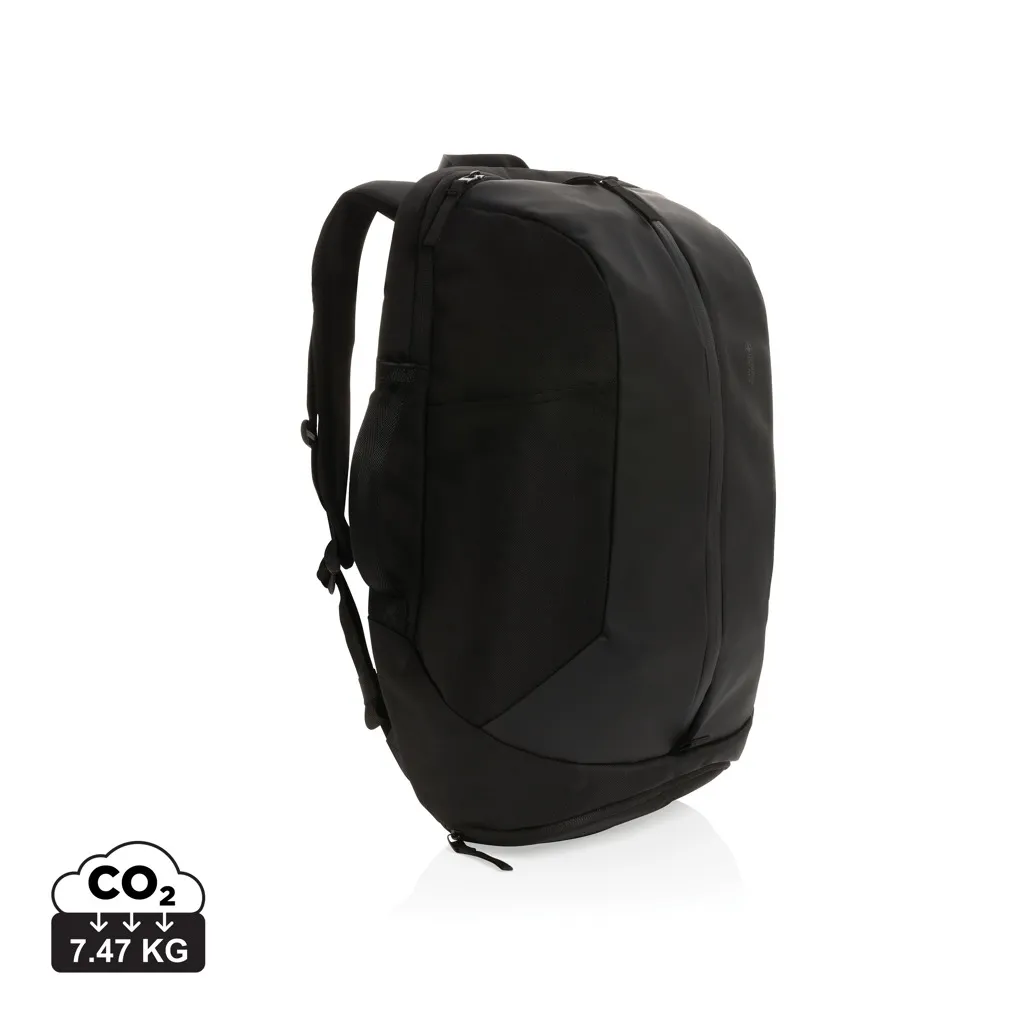 Swiss Peak AWARE™ RPET 15.6" werk/fitness rugzak zwart